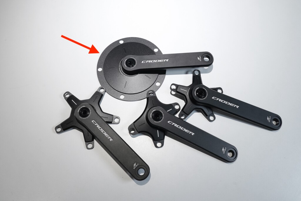 Croder SPIRIT Modular Crankset [Track] | Cycle Dynamics